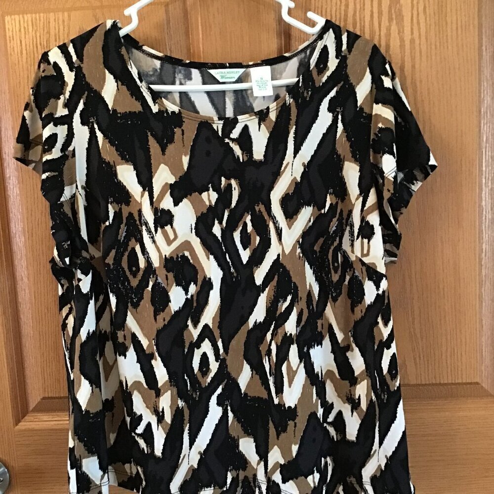 Laura Ashley "Safari look" Blouse